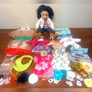 18" Journey girl doll and accessories